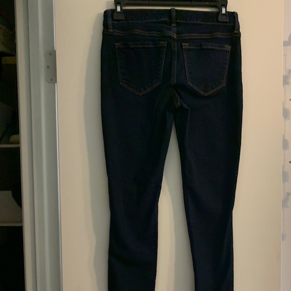 Skinny dark blue jeans. - Picture 2 of 2